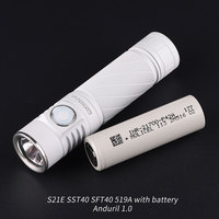 (Anduril) MAO Convoy S21E 21700 flashlight SST40 SFT40 519A,3V XHP50.3 HI ,Type-c charging port with battery