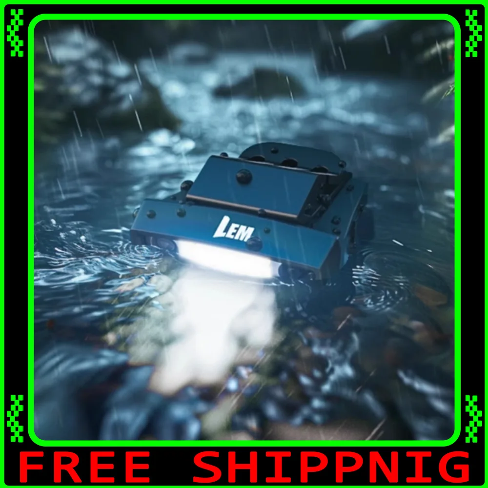 LEM L200/L300 Powerful Headlamp Outdoor Climbing Head Lamp Flashlight 500mAh/800mAh Rechargeable Fishing Head Torch With Hatclip