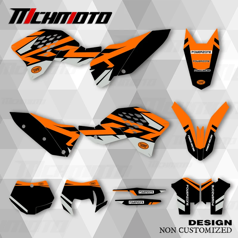 

MCHMFG новый стиль графические наклейки наборы наклеек для KTM 2007 2008 2009 2010 SXF 2008 2009 2010 2011 EXC