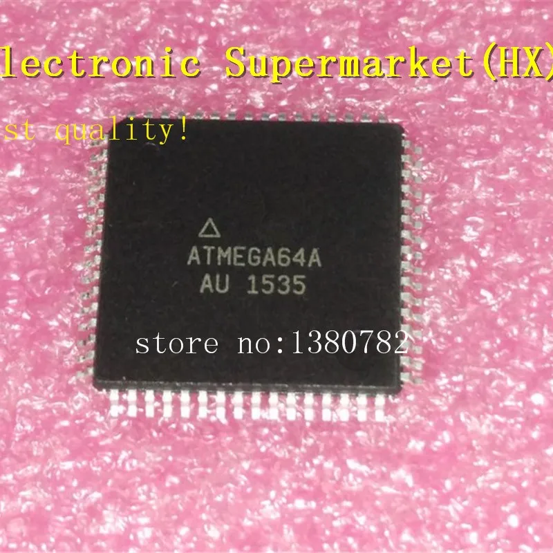 Free Shipping 10pcs-50pcs ATMEGA64A-AU ATMEGA64A ATMEGA64 TQFP-64 New original  IC In stock!