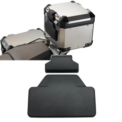 Universal Motorcycle Passenger Backrest Back Pad Self-adhesive Shockproof Moto Rear Top Case Box Luggage Cushion Pad Backrest