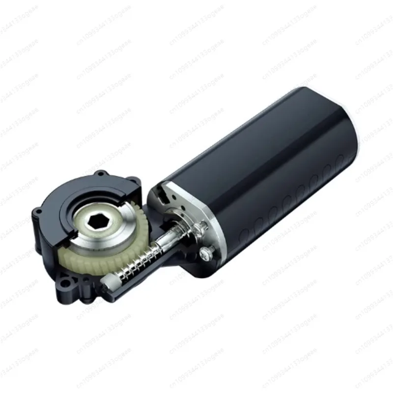 Worm Gear Worm Reduction Gearbox Plastic Large Torque Gear Reducer Car Seat Office Lifting Table Electric Motor