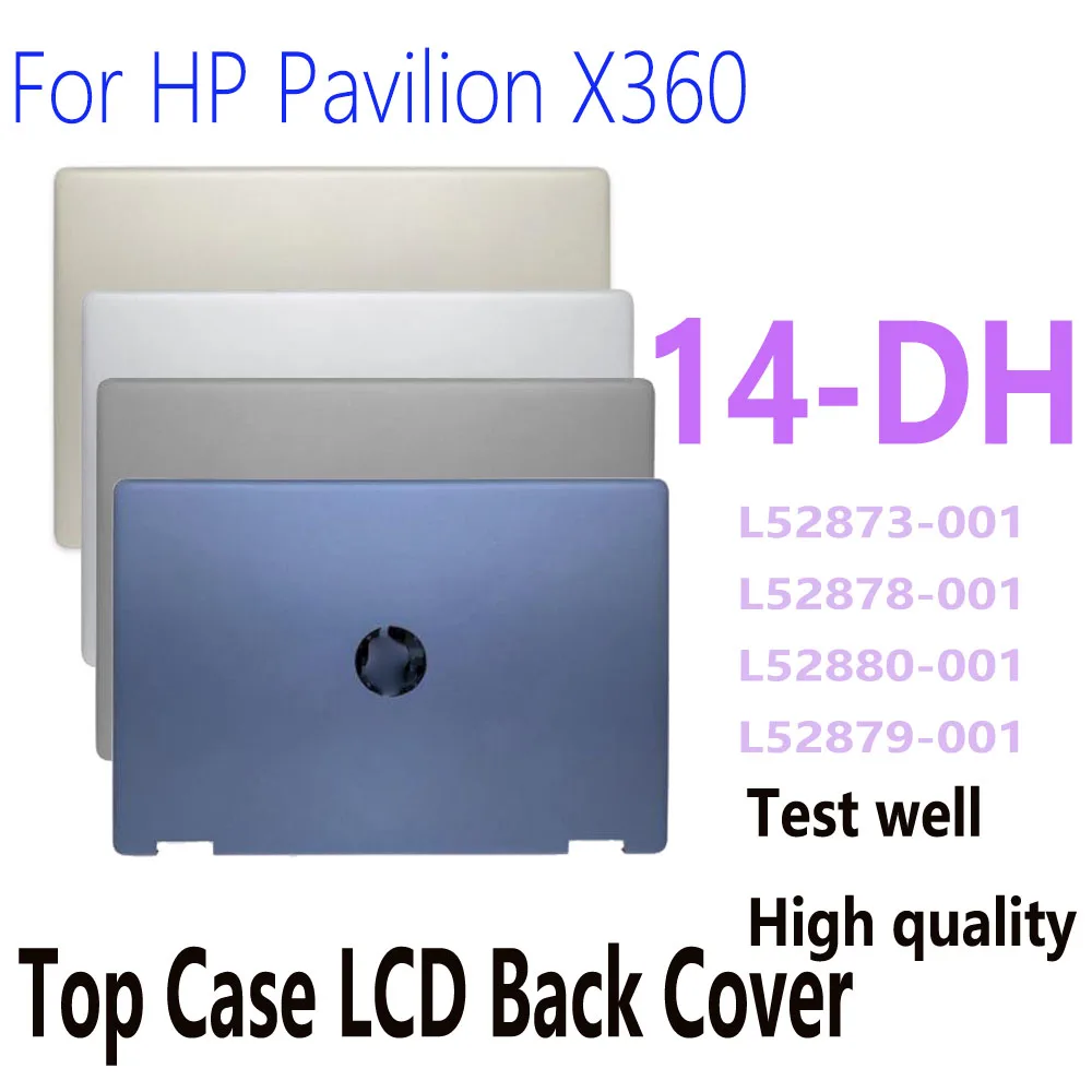 14inch Top Case LCD Back Cover/Palmrest/Bottom Case For HP Pavilion X360 14-DH L52873-001 L52878-001 L52880-001 L52879-001