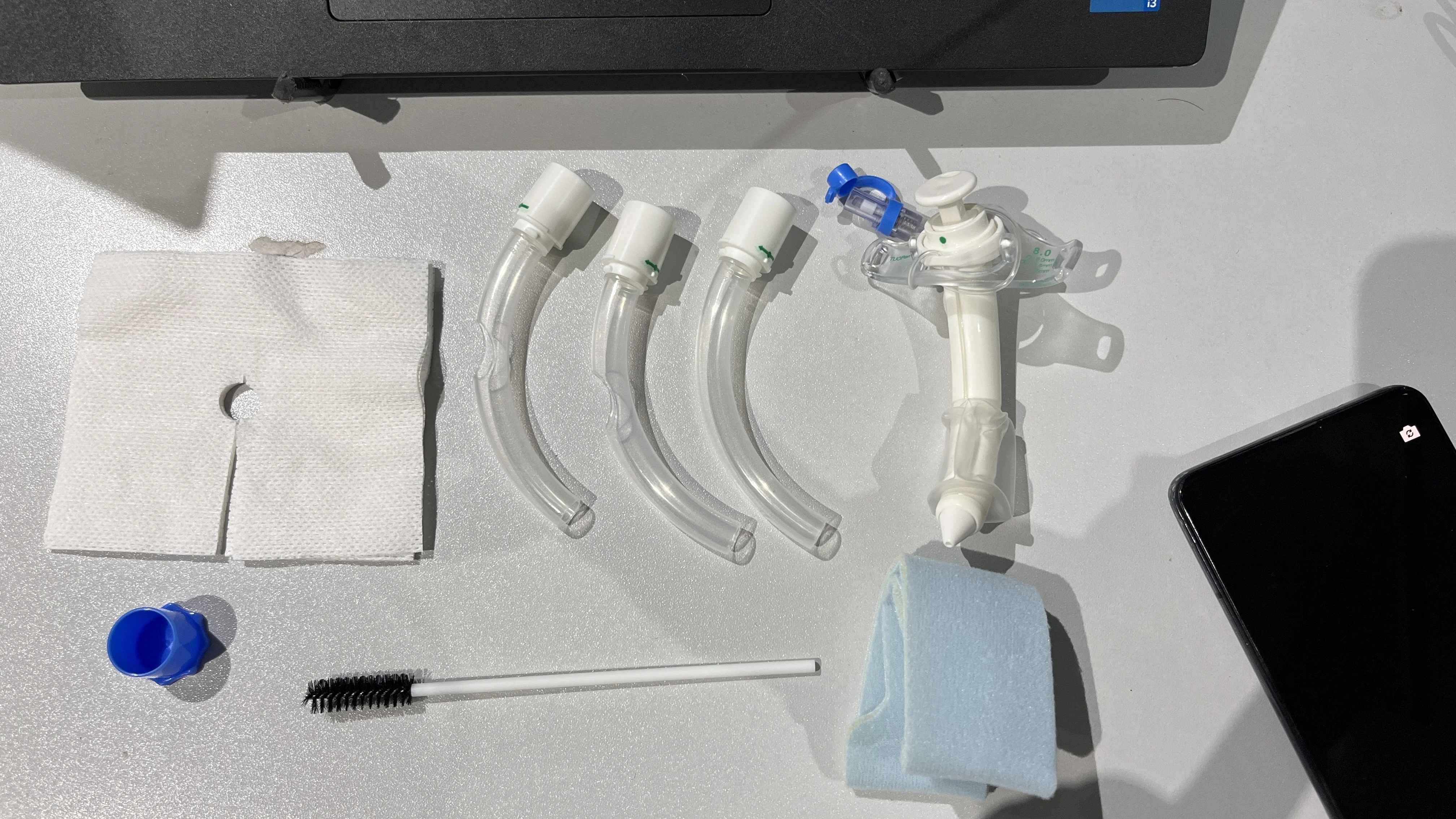 Factory Wholesale PVC Tracheostomy Tube with Inner Cannula and Fenestrated Design Single-Use Medical Kit