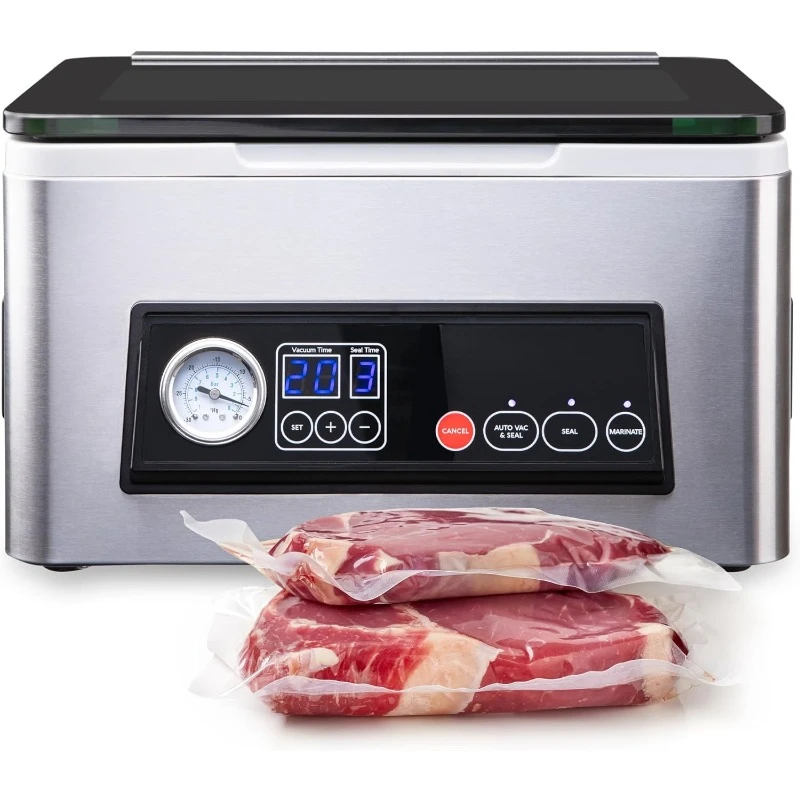 Vacuum Sealer Machine USV20 Ultra Series for Wet Foods, Meat Vacuum Packing Machine, Compact with 11.5-Inch Vaccum Sealer Bar