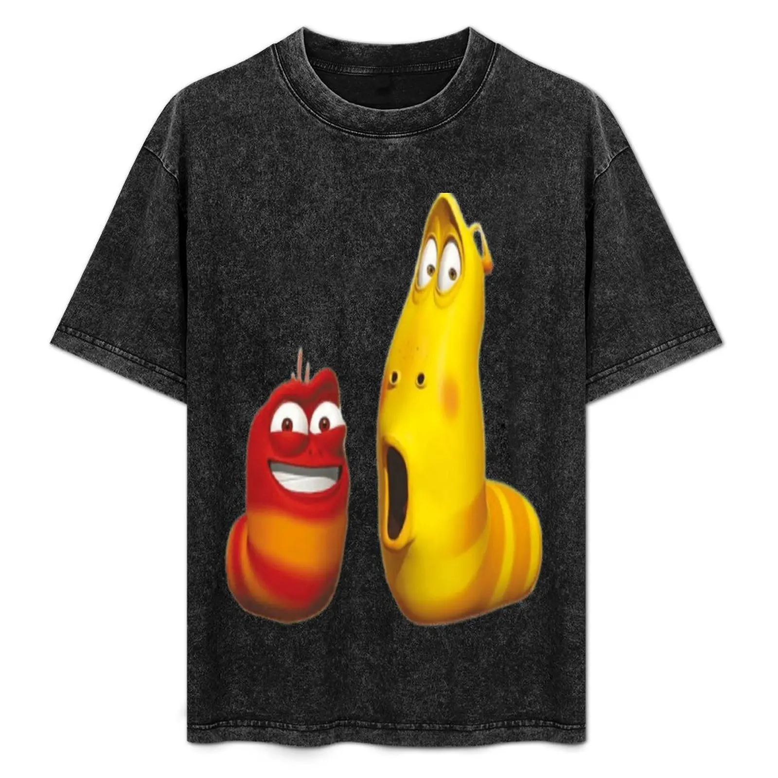 

Larva Island Cartoon T Shirt T-Shirt Lightweight Cooling Short Sleeve Tee