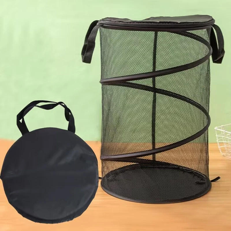 

Outdoor Picnic 148L Portable Foldable Trash Can Portable Camping Garbage Bin Home Toy Clothing Yard Garden Deciduous Garbage Bag