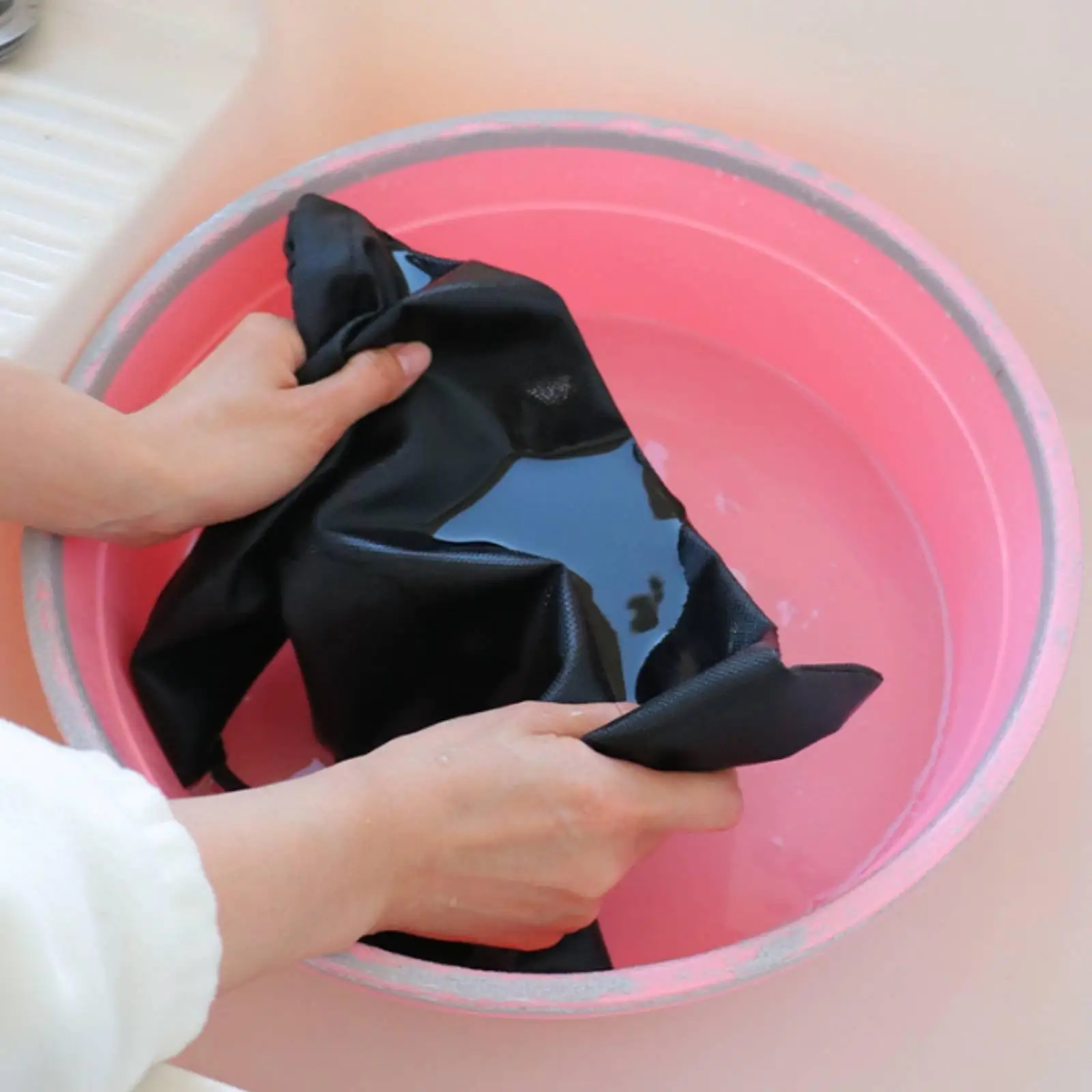 Large Drawstring Pouch Lightweight Storage Bag Organizer for Household Items and Travel