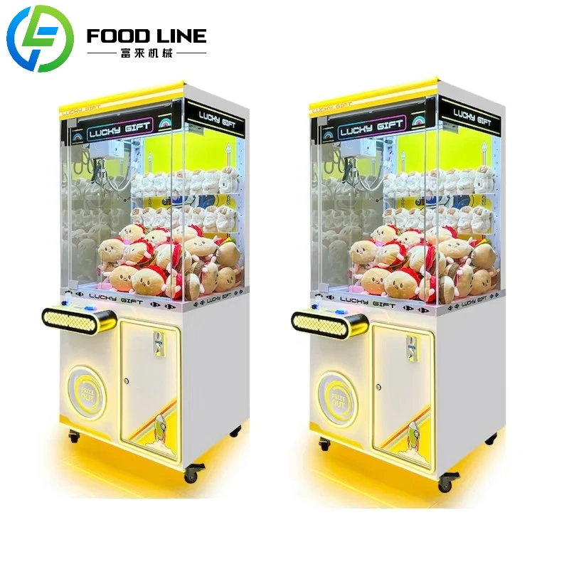 

New Vertical Commercial Manufacturer Wholesale Price Claw Type Automatic Vending Machine Doll Crane Machine