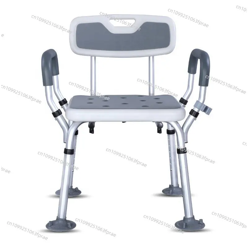 Bathing chair for the elderly with armrests Non-slip the elderly shower toilet bathroom bath stool