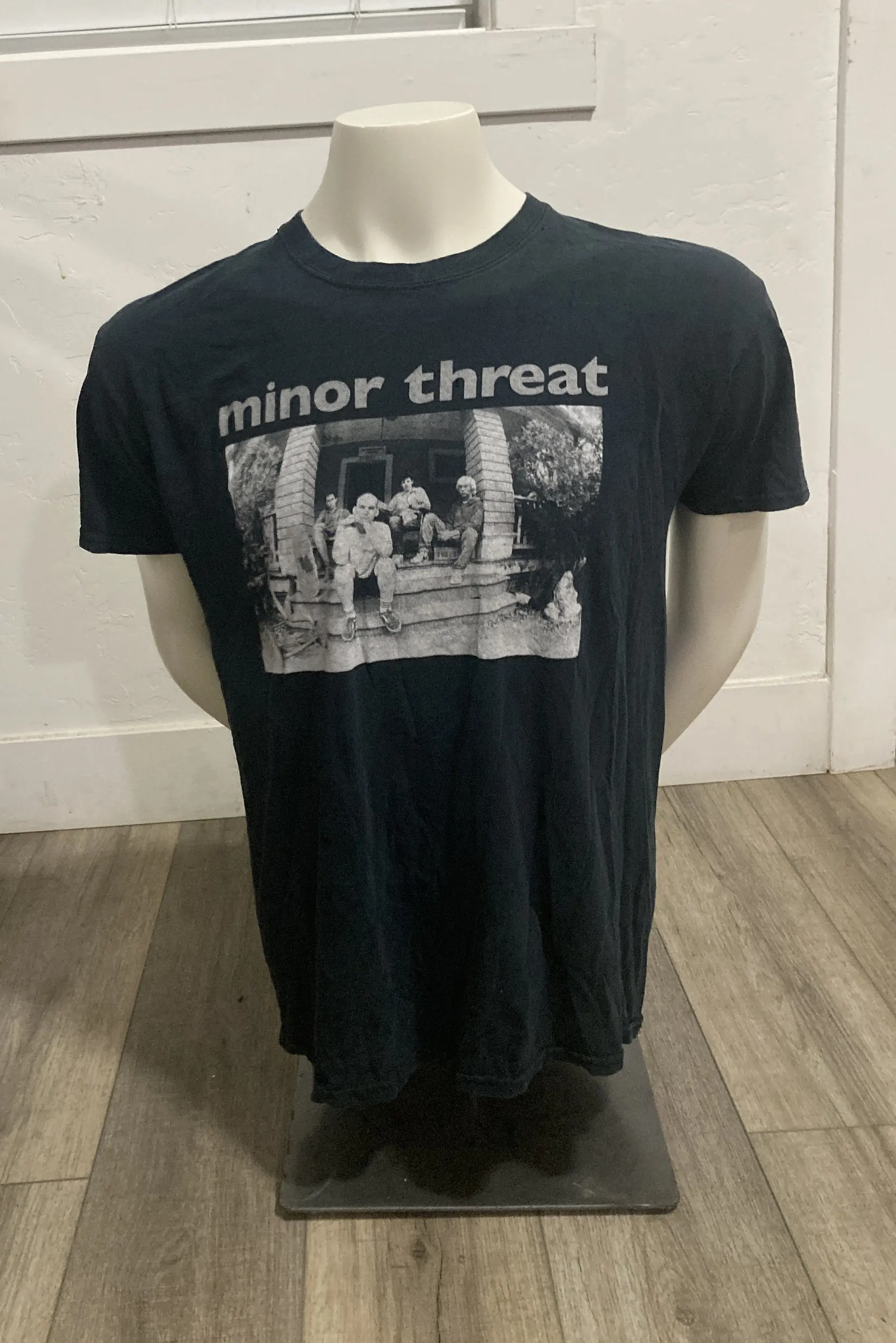 Minor Threat In My Eyes Hardcore Rock T Shirt Black Men Äôs Size Medium Pre Owned