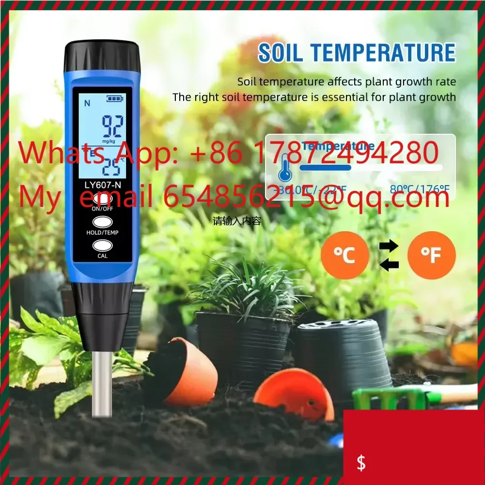 LY607‑N/LY608‑P/LY609‑K Plant NPK Soil Quick Tester - Economy Style Detector for Nitrogen Phosphorus Potassium Measurement