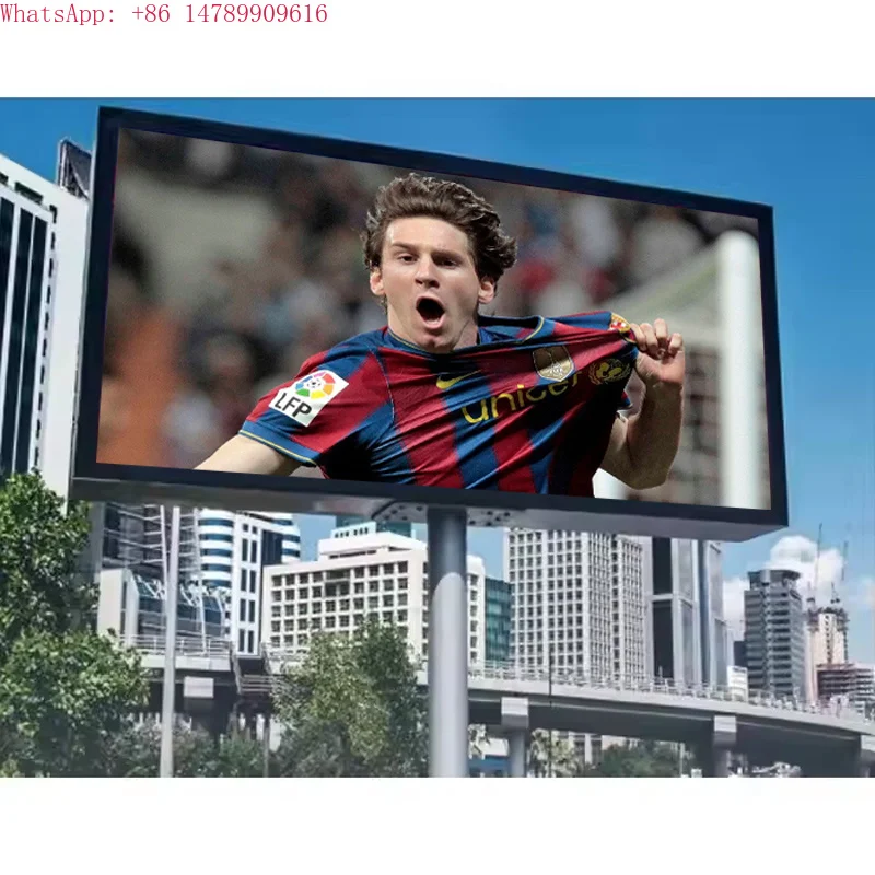 Pantalla LED Personalizada Impermeable P3 P4 P5, Pantalla Digital para Publicidad Exterior, Pantalla para Publicidad