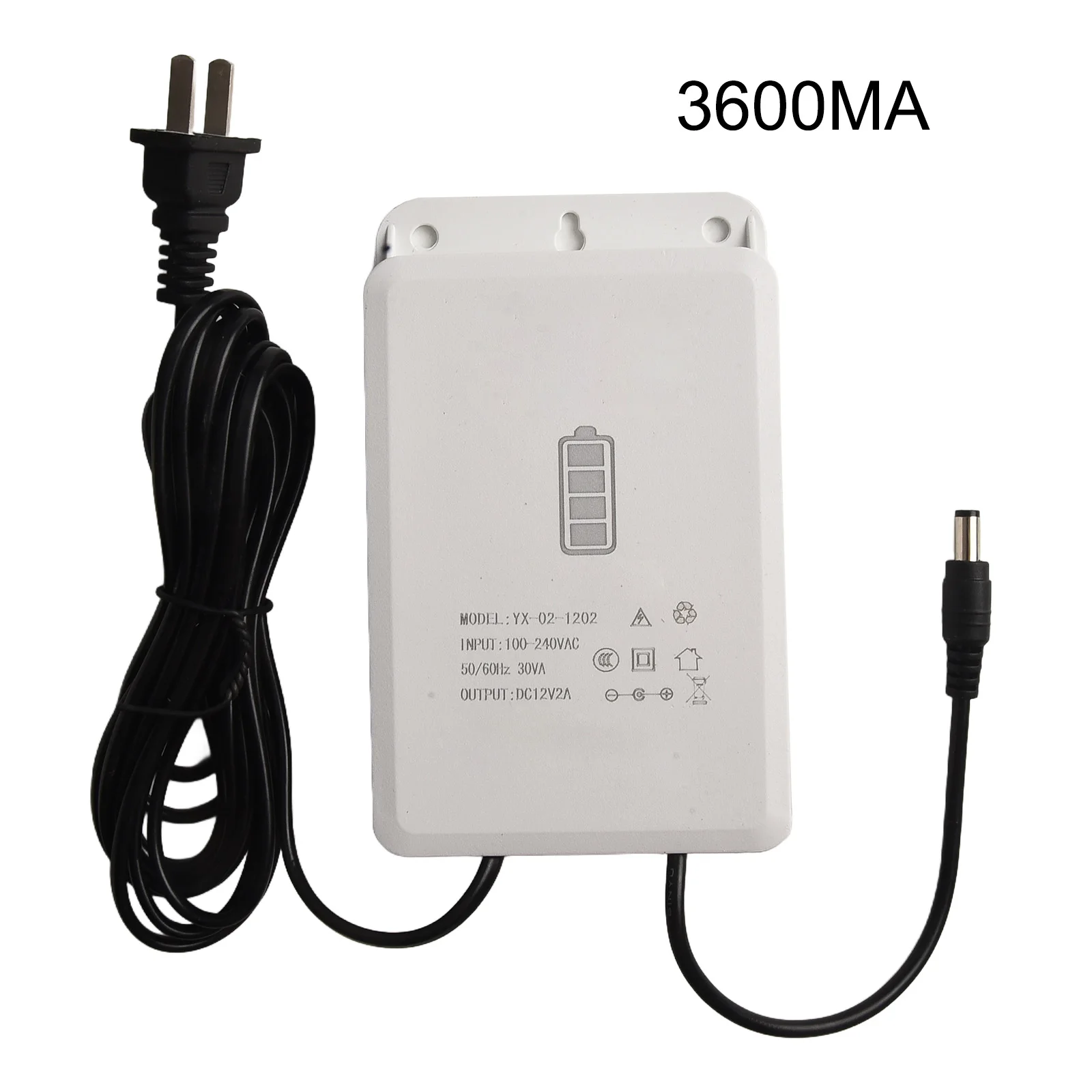 1 قطعة محول الطاقة غير نافذ للمطر 12V2A غير المنقطعة UPS امدادات الطاقة 2400/3600MA كاميرا مراقبة محول الطاقة الأدوات الكهربائية