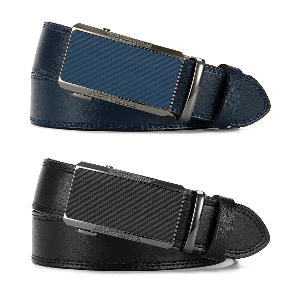 

Men's Black Automatic Buckle High-quality Men's Genuine Leather Business Strap Men’s Designer Belts Jeans Men's Accessories