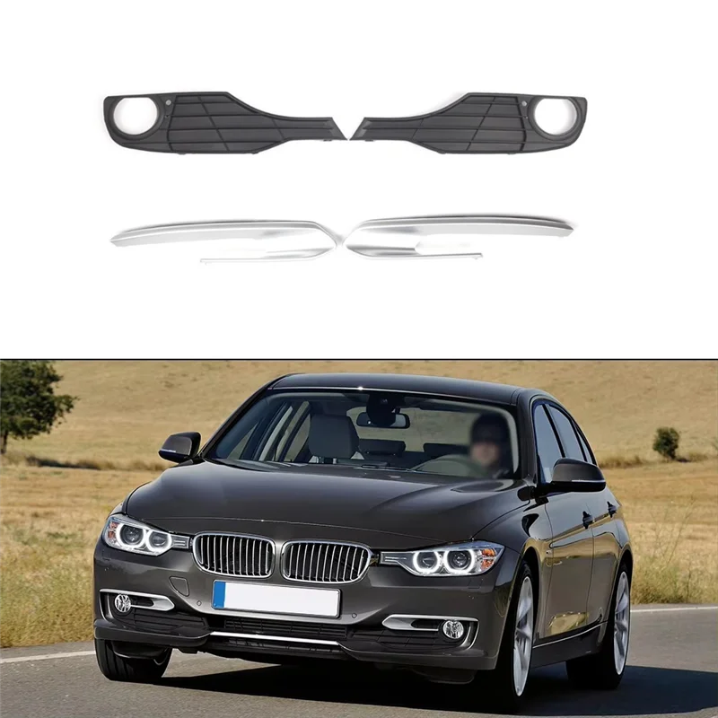

Fog Light Bezel Cover Frame Trim Kit For BMW 3 Series F30 Front Bumper 2012-2015 Parts 51117279695 51117279696 51117281919