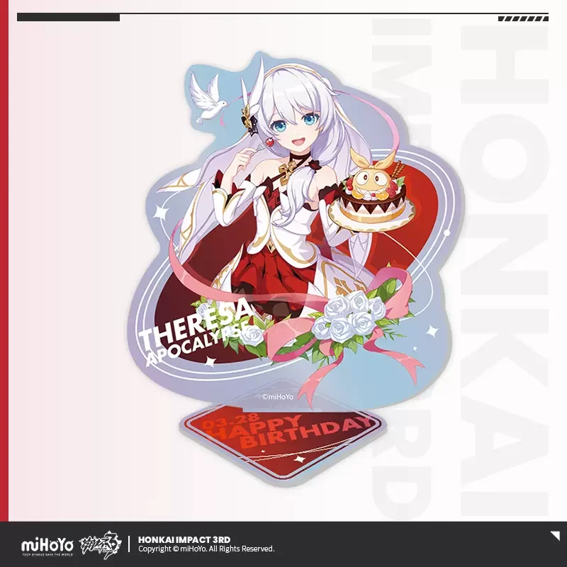 Sunsyea Honkai Impact 3rd Official Merch miHoYo Original Authentic 2023 Happy Birthday Gift Box Theresa Fu Hua Rita Raiden Mei