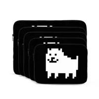 Undertale Annoying Dog Notebook Laptop Bag Case Pouch 10 12 13 15 17 Inch Notebook Sleeve Cover Bag Tablet Shockproof Case Bag