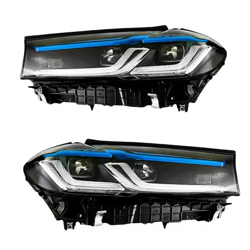 Upgrade New Style G30 G31 LED Headlight for BMW 5 Series 520i 525i 528i 530i 540 Front Light  2018-2023 Plug and Play Head Lamp