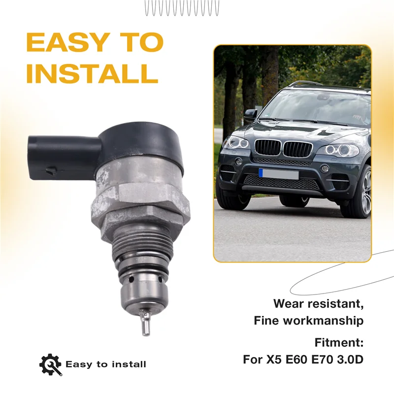 X39A-автомобиль для BMW X5 E60 E70 3.0D датчик клапана управления давлением Common Rail впрыска топлива 0281002738 779551403
