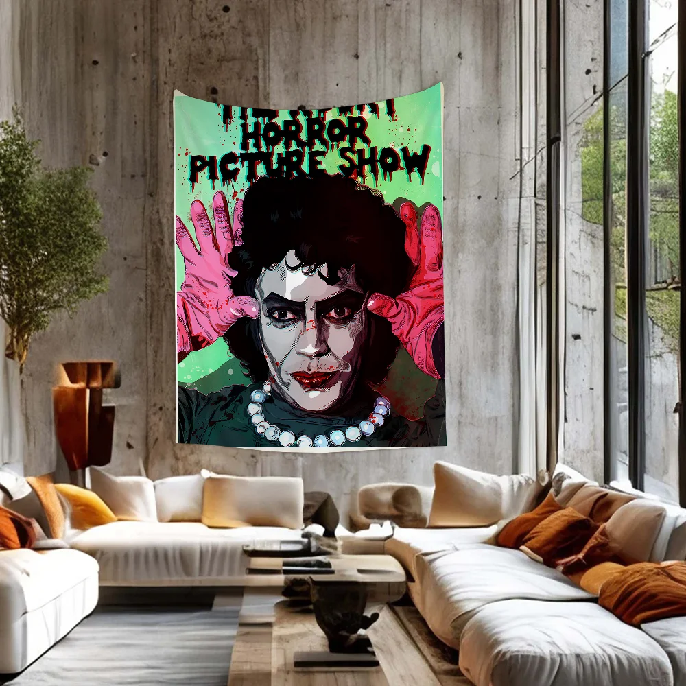 He rocky horror imagem mostrar filme anime tapeçaria hippie flor tapetes de parede dormitório decoração barato hippie parede pendurado