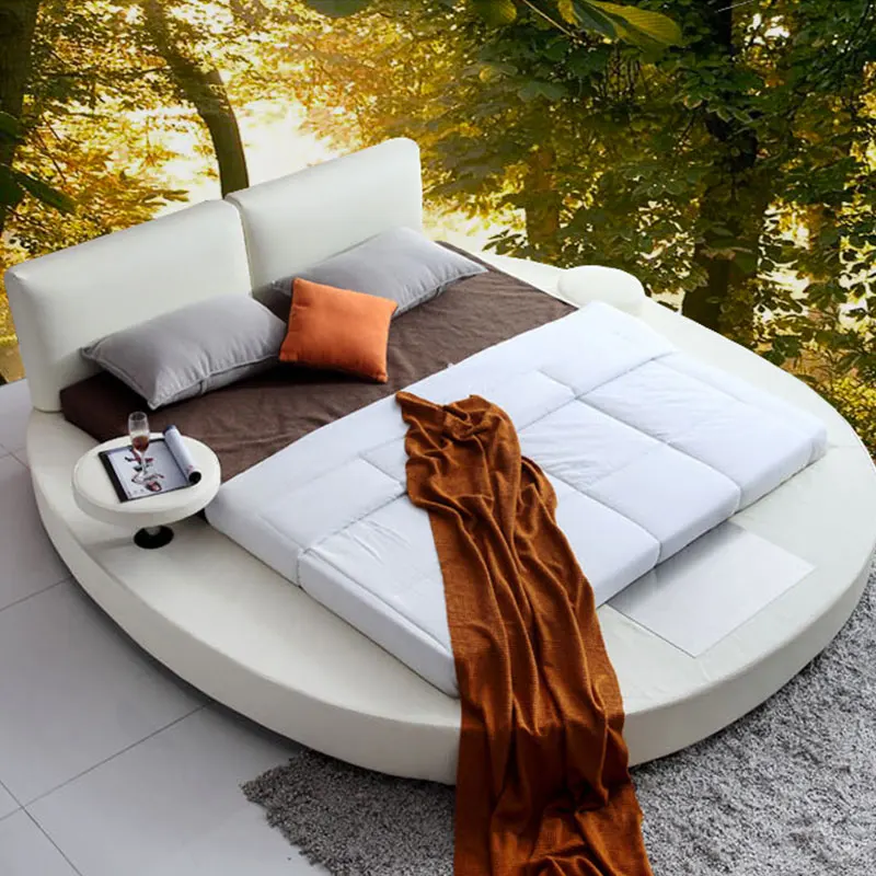 Mobile Princess Bed Modern Floor Round Castle Girls Queen Bed Baby Double Beauty Nordic Design Wooden Beliche Outdoor Furniture