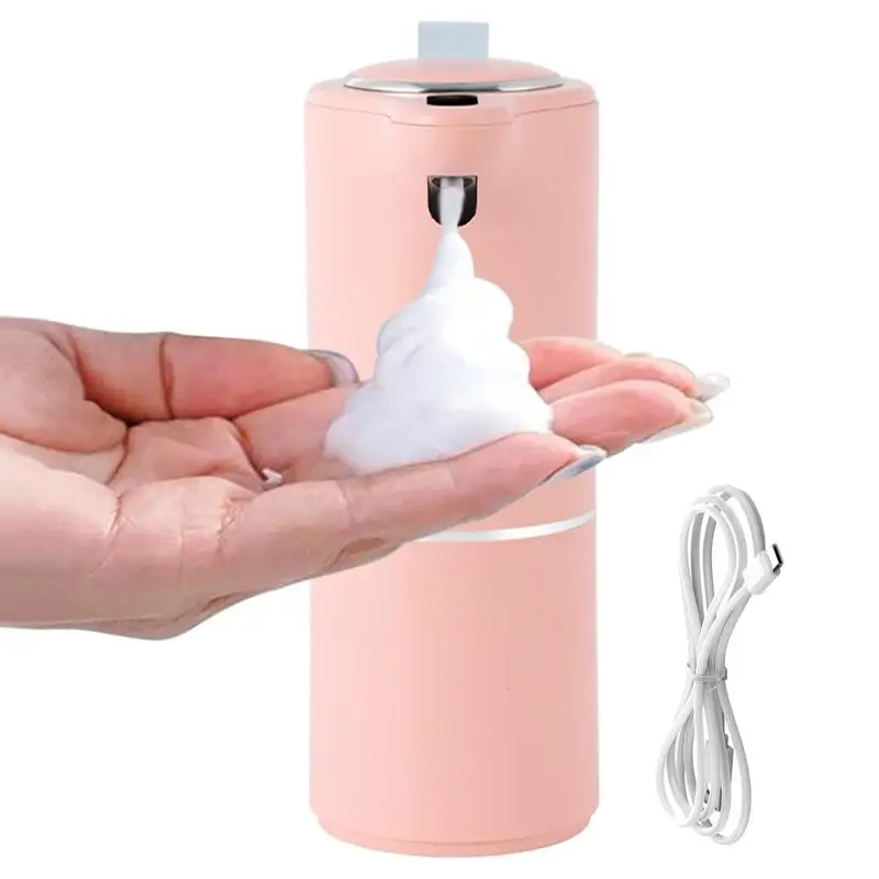 

Touchless Electric Dispenser Automatic Soap Dispenser Foam Touchless 280ml Adjustable Lotion Hand Dish Liquid Holder With Sensor