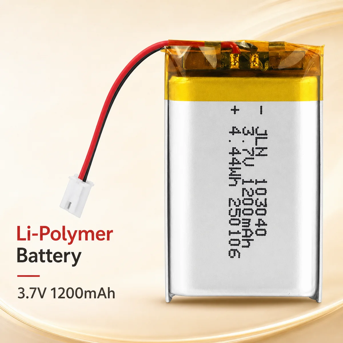 3.7V 1200mAh 103040 LiPo Rechargeable Battery 1-10PCS for GPS Navigator PS4 Humidifier Wearable Locator