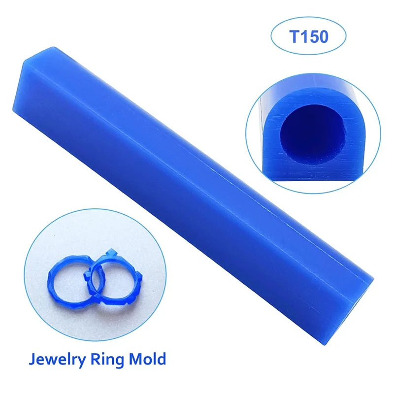 

CQMF-Carving Wax Ring Tubes For Making Rings For Jewelry Ring Casting Mold Kit Ring Making Wax Carving Tools (T150)