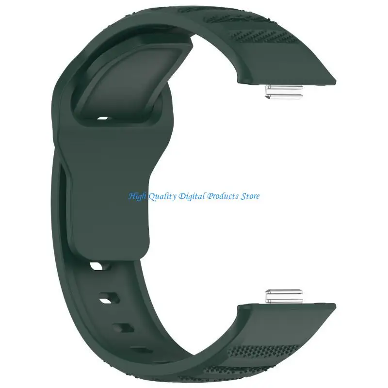 حزام U2JE Silicone Wriststrap للحلقة FIT 3 Smartwatch إصلاح مريح