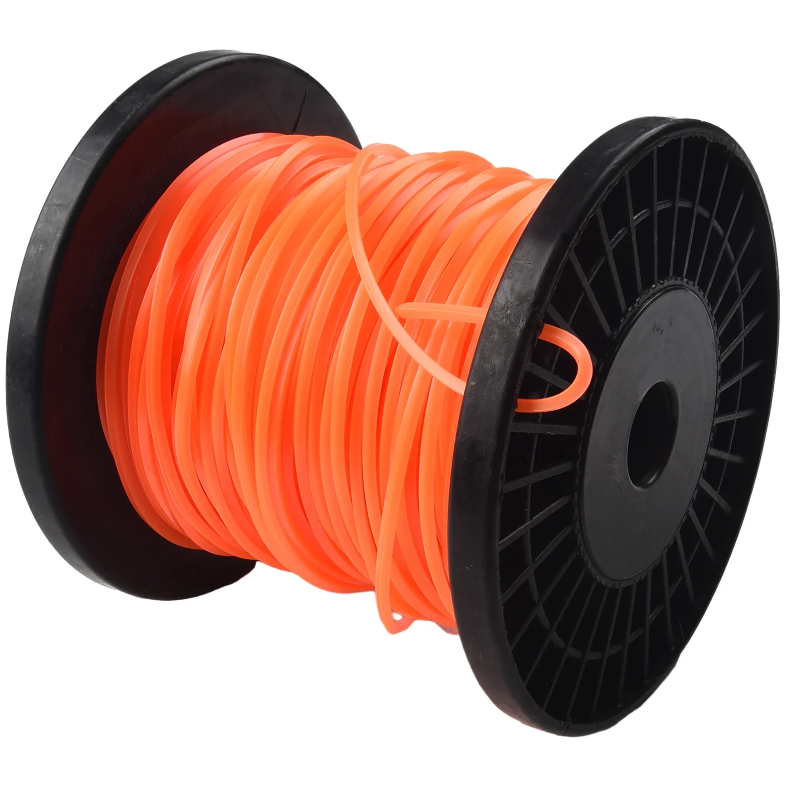 Cortacésped de nailon, desbrozadora redonda de 30m/50m, 2,4mm, cable de corte