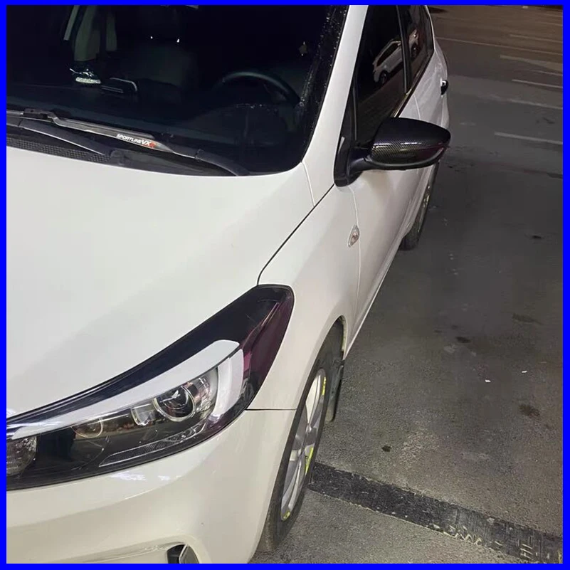 

Car Styling For Kia Cerato Forte 2014-2017 Rearview Mirror Cover Caps Housing Replacement Auto Parts Accessories