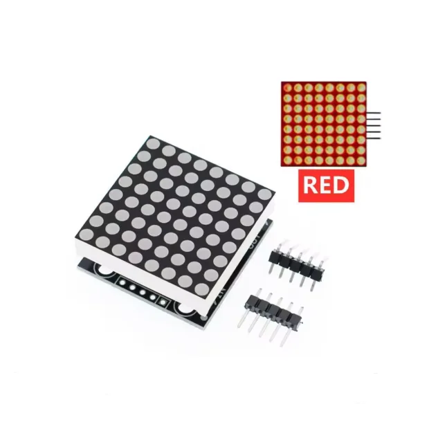Picture 4: MAX7219 dot matrix microcontroller controls and drives LED display module