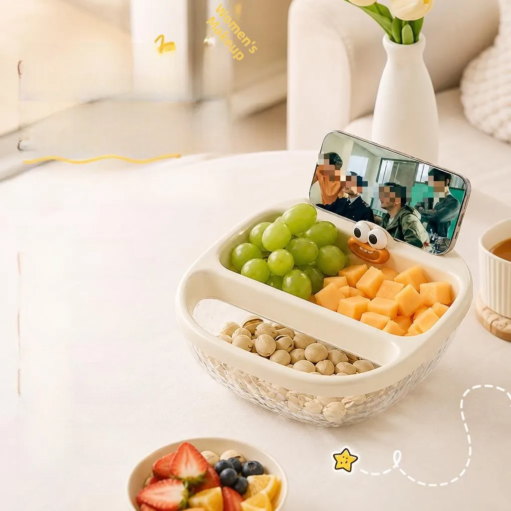 

Creative Multi-Layered Fruit Tray Elegant Snack Stand Living Room Coffee Table High Aesthetic Value Home Use Candy Holder