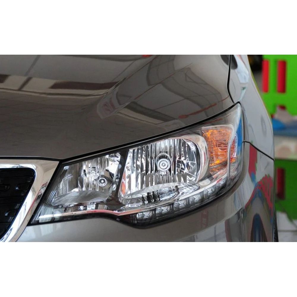 Leading-Edge-Pair Headlight Head Light Lamp Lense Clear Lens Cover For Kia Cerato/Forte 2009-2013 Headlight Lens Cover