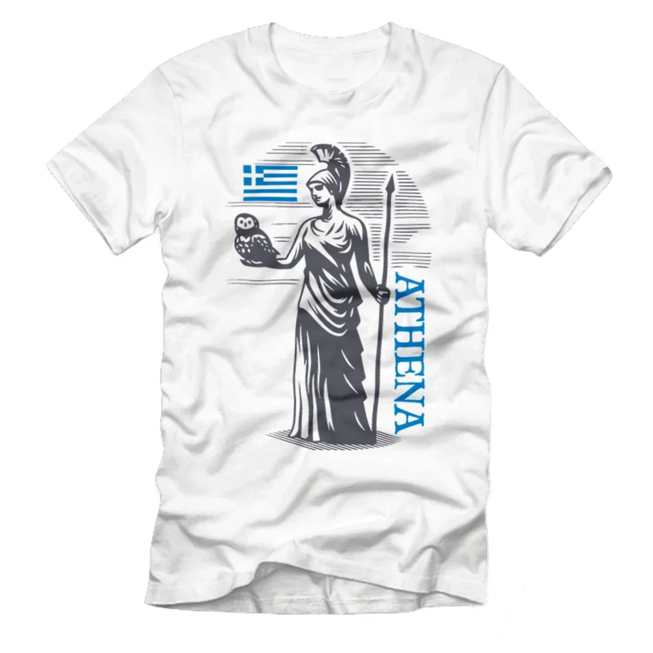 Atena Pallas Atena Dea Grecia Atene T-Shirt. T-Shirt Da Uomo Con Scollo A Maniche Corte In Cotone Estivo Nuova S-3XL-image