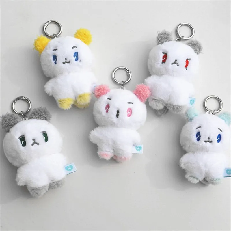 New Kpop Korean YEJUN NOAH BAMBY Plush Pendant Cartoon Car Phone Bags Keychains Fans Gifts Mini Figures Key Chains 10CM
