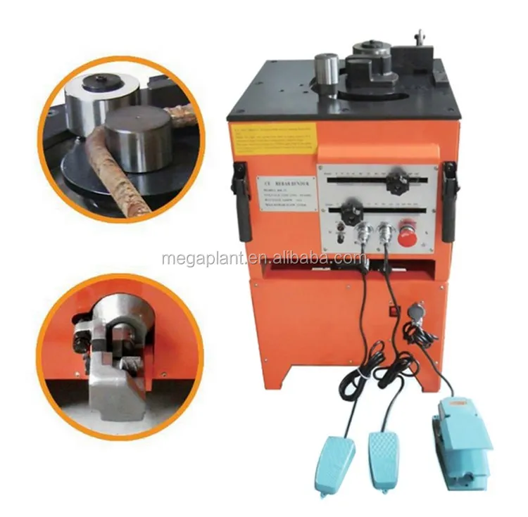 Construction Machinery RBC-25 Rebar Bender Cutter Steel Bar Bending Machine With Cutter Rebar Bender