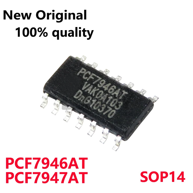 5/PCS New Original PCF7946AT PCF7947AT SOP14 Car key motherboard fragile chip In Stock