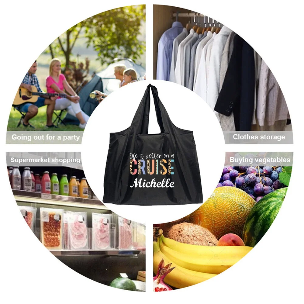 حقيبة كتف بسيطة وحقيبة تسوق ذات سعة كبيرة