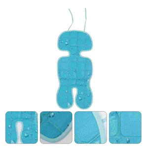 Baby Stroller Mat Cool Cooling Summer Ice Pad Cooler Sleeping Cushion for Car Seat Liner Silk Toddler