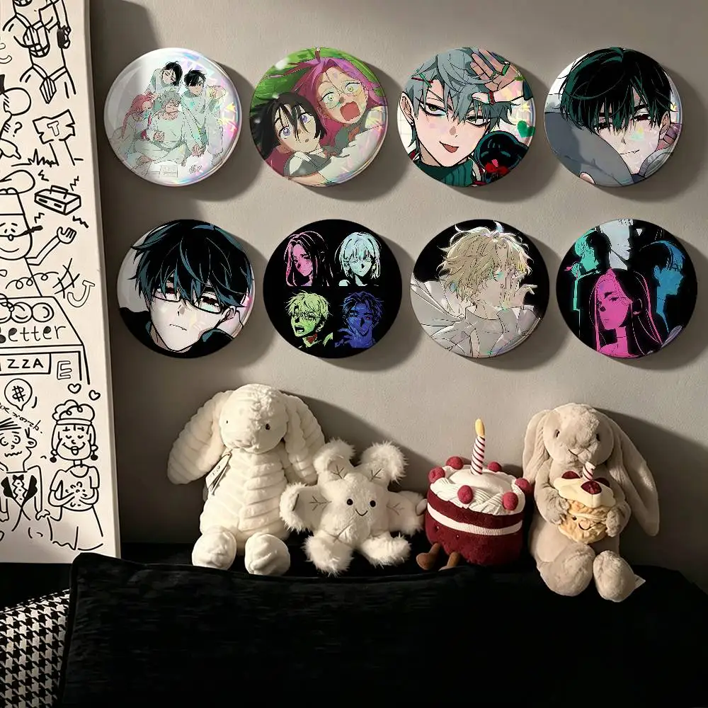 Anime ALIEN STAGE Badge Pins For Friend, Backpack, Clothing, Collectible Accessories, Jewelry Gift