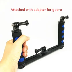 Handheld Rig Camera Handheld Stabilizer Steadicam for Gopro Smartphone DSLR Tray Mount for Canon Nikon for Sony Camera