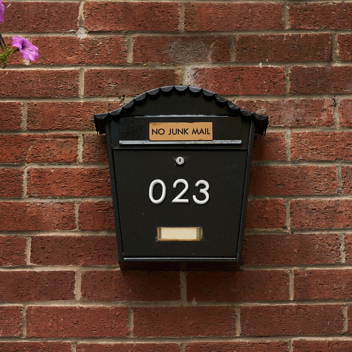 

10pcs Doorplate Card House 0-9 Maker Modern Design Easy Install Remove Indoor Use Durable ABS Self