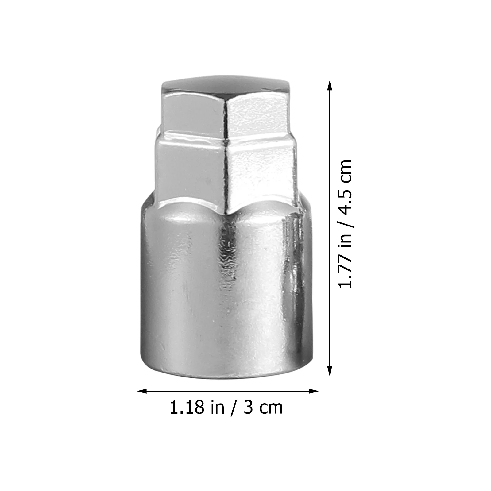 4 قطعة عجلة عالمية قفل العروة المكسرات سيارة مكافحة سرقة قفل المكسرات مقاومة للصدأ سهلة التركيب لعجلات سبائك الصلب