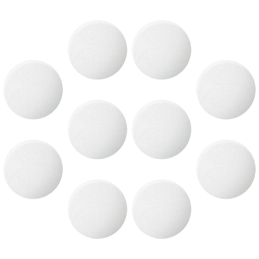 

10 Pcs Silicone Steamer Mat Air Fryer Round Steamed Bread Pad Mesh Mats Silica Gel for Kitchen Reusable