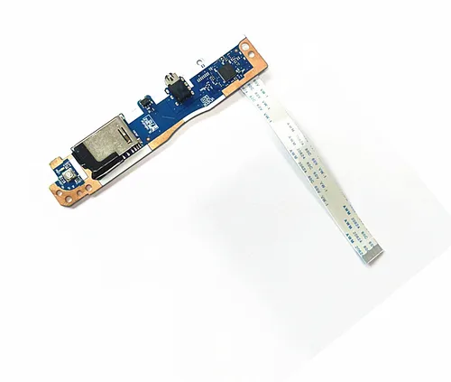 Imagen 2 del producto Nuevo para Lenovo Ideapad 3 14IML05 14IIL05 14ITL05 81WA 81WD botón de alimentación de Audio placa lectora de tarjetas SD 5C50S25039 GS452 NS-C781