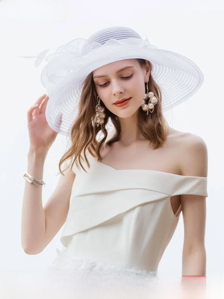 ee-summer-new-fashionable-british-style-wide-brim-sunshade-uv-protection-hat-elegant-knot-breathable-polyester-fiber