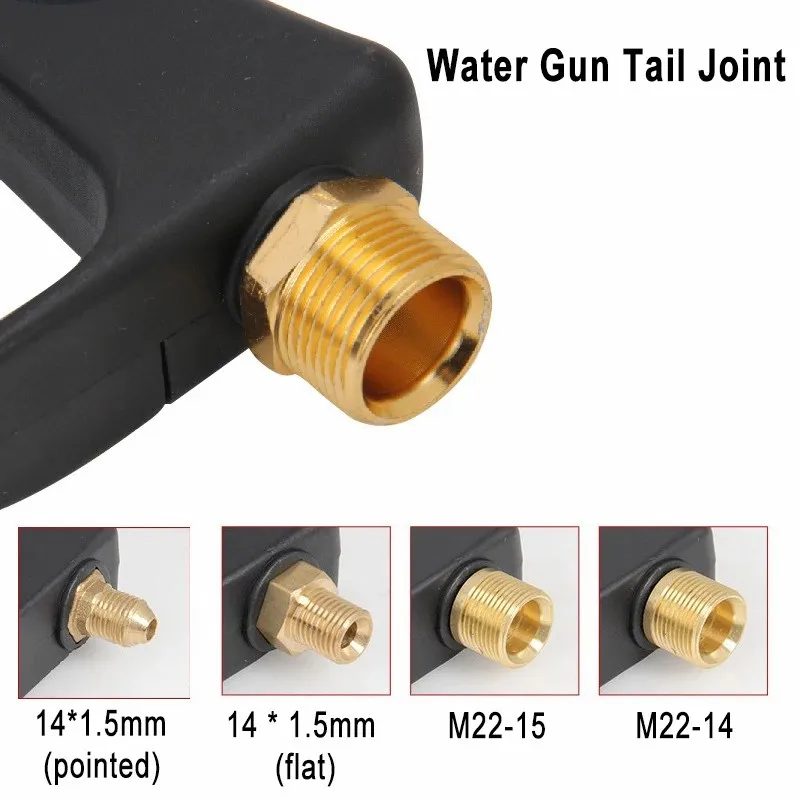 High Pressure Washer Gun High Pressure Water Spray Gun Jet Washer Car Wash Power Washer Spray Gun with 1/4\