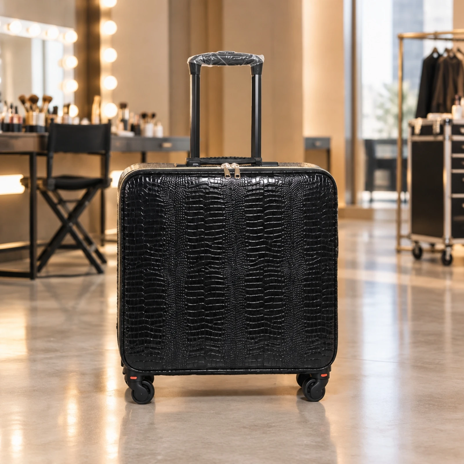 rolling-organizer-sturdy-wheeled-cosmetic-organizer-with-interior-compartments-makeup-train-case-sturdy-for-nail-technicians